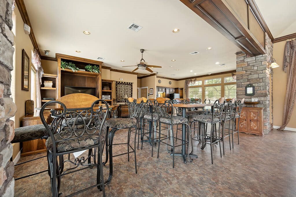 Clubhouse at Fountains at Tidwell and The Enclave in Houston TX